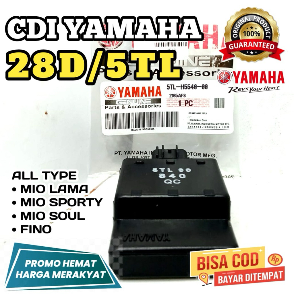 28D/5TL CDI,YAMAHA ORIGINAL,CDI MIO LAMA,CDI MIO SPIRTY,CDI MIO SOUL,CDI FINO,CDI BERGARANSI,CDI BIS