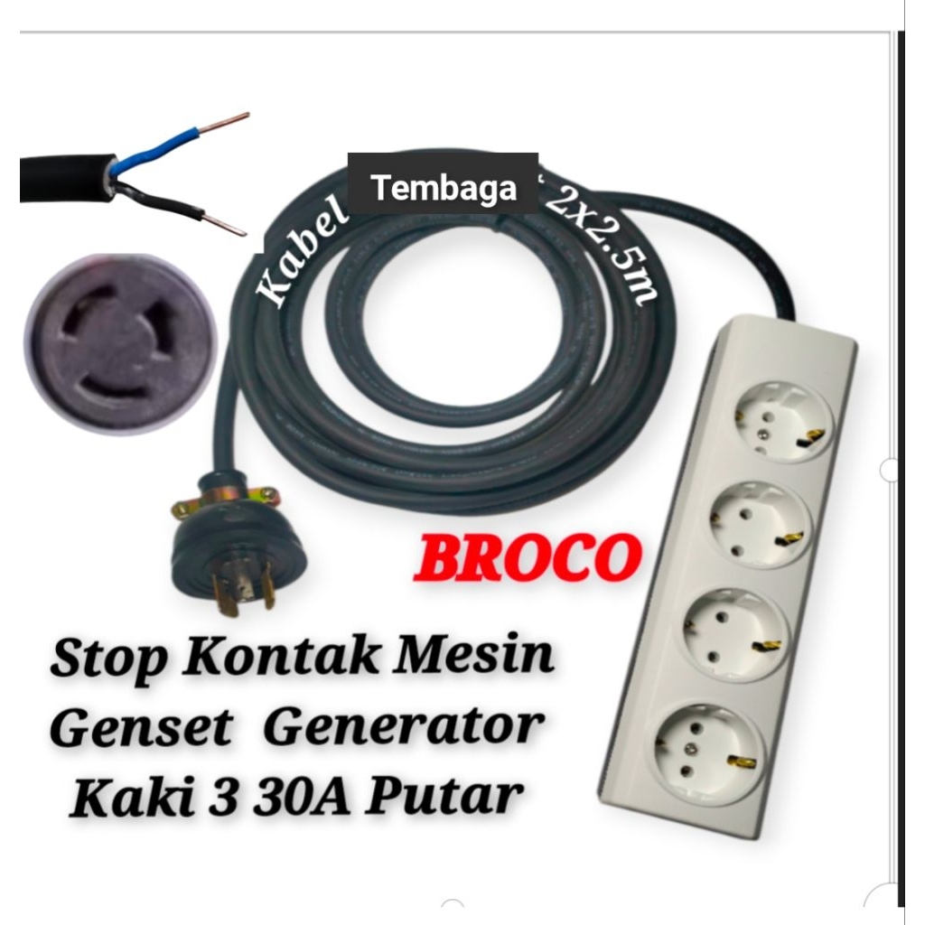 Stop kontak Mesin Genset Generator general 2000Watt 2500Wat 3000watt 3500Watt 4000watt 4500 Watt 500