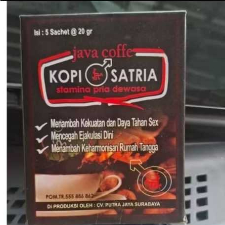 KOPI SATRIA isi 5 bungkus//100% ORIGINAL