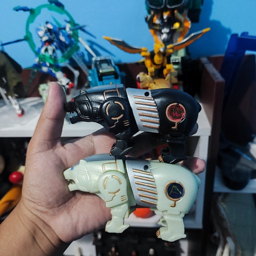 Part Megazord Gao Bear & Gao Polar Gao Muscle Gao Ranger Power Rangers Wildforce