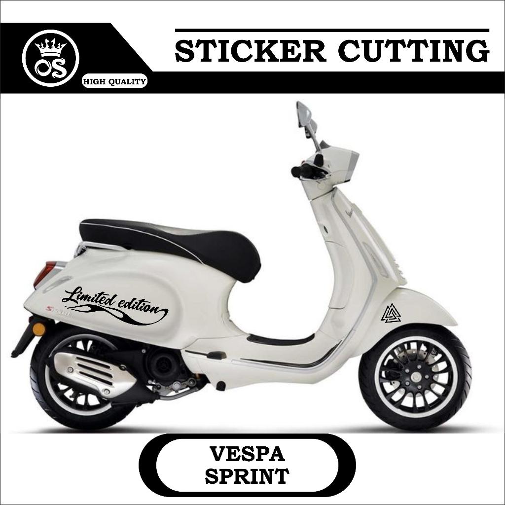 STRIPING VESPA SPRINT & PRIMAVERA / MTF 11 / CUTTING STIKER VESPA SPRINT / STIKER VESPA / SIMPLE