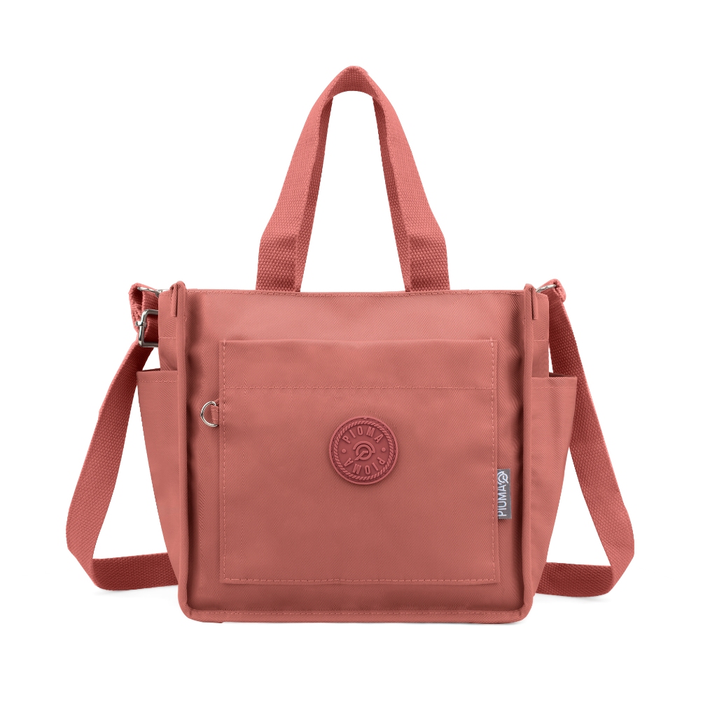 OMIPABAGS PIOMA LISSA TAS TOTE BAG NYLON IMPORT / TAS JINJING SELEMPANG WANITA