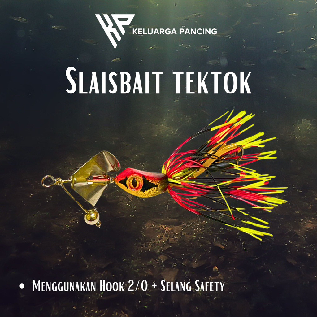 SLAISBAIT TEKTOK UMPAN CASTING TOMAN DAN GABUS