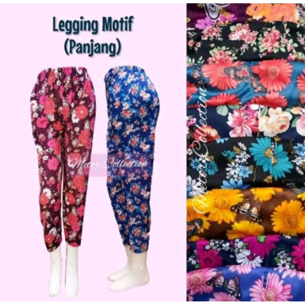 CELANA SHOT PANJANG CELAMIS PANJANG MOTIF BUNGA WANITA DEWASA