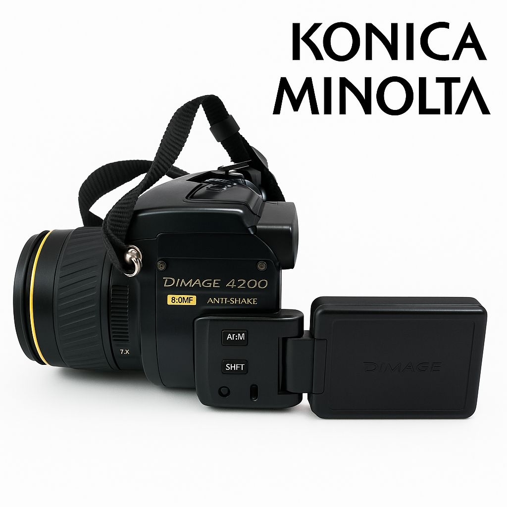 Konica Minolta DiMAGE A200 – Kamera Koleksi / Sparepart / Display
