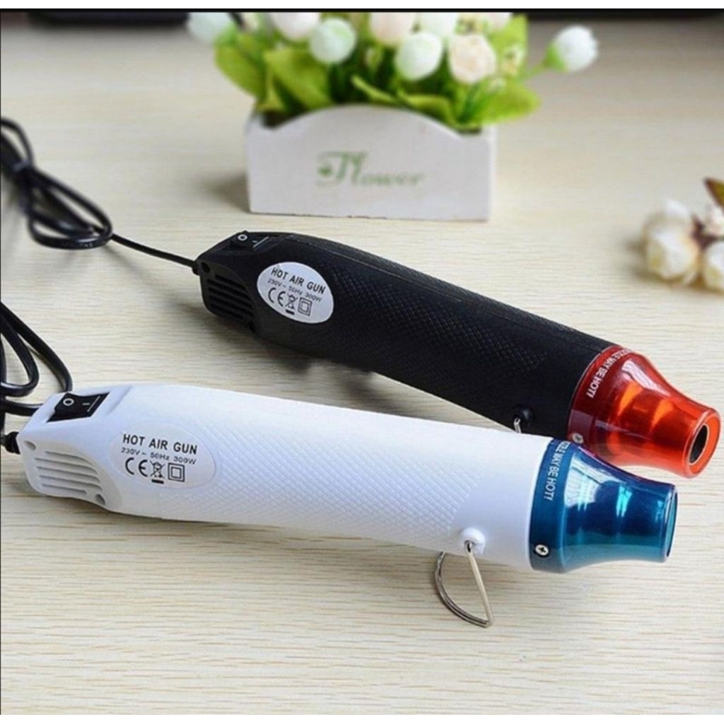 Mini hot air heat gun alat pemanas portable