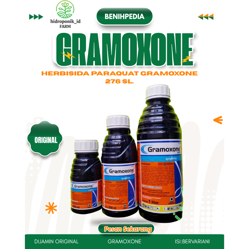 Habisida Gramoxone 276 SL  Obat Pembasmi Rumput Liar