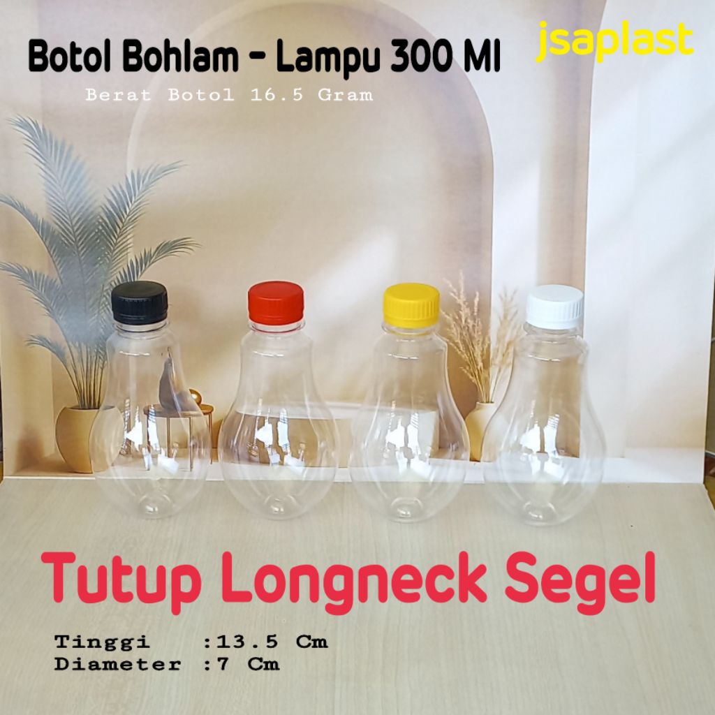 Botol Bohlam - Lampu Tutup Longneck