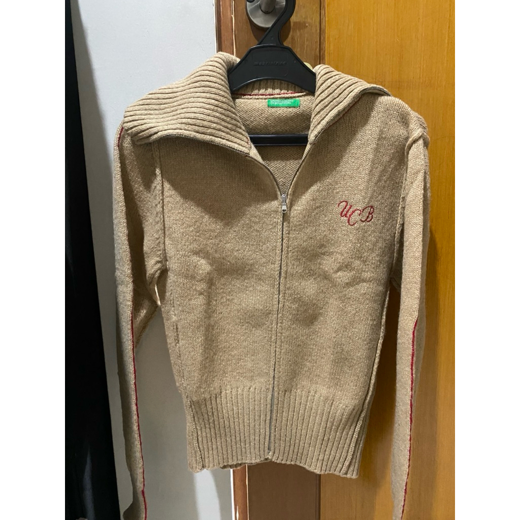 PRELOVED jacket benetton knit