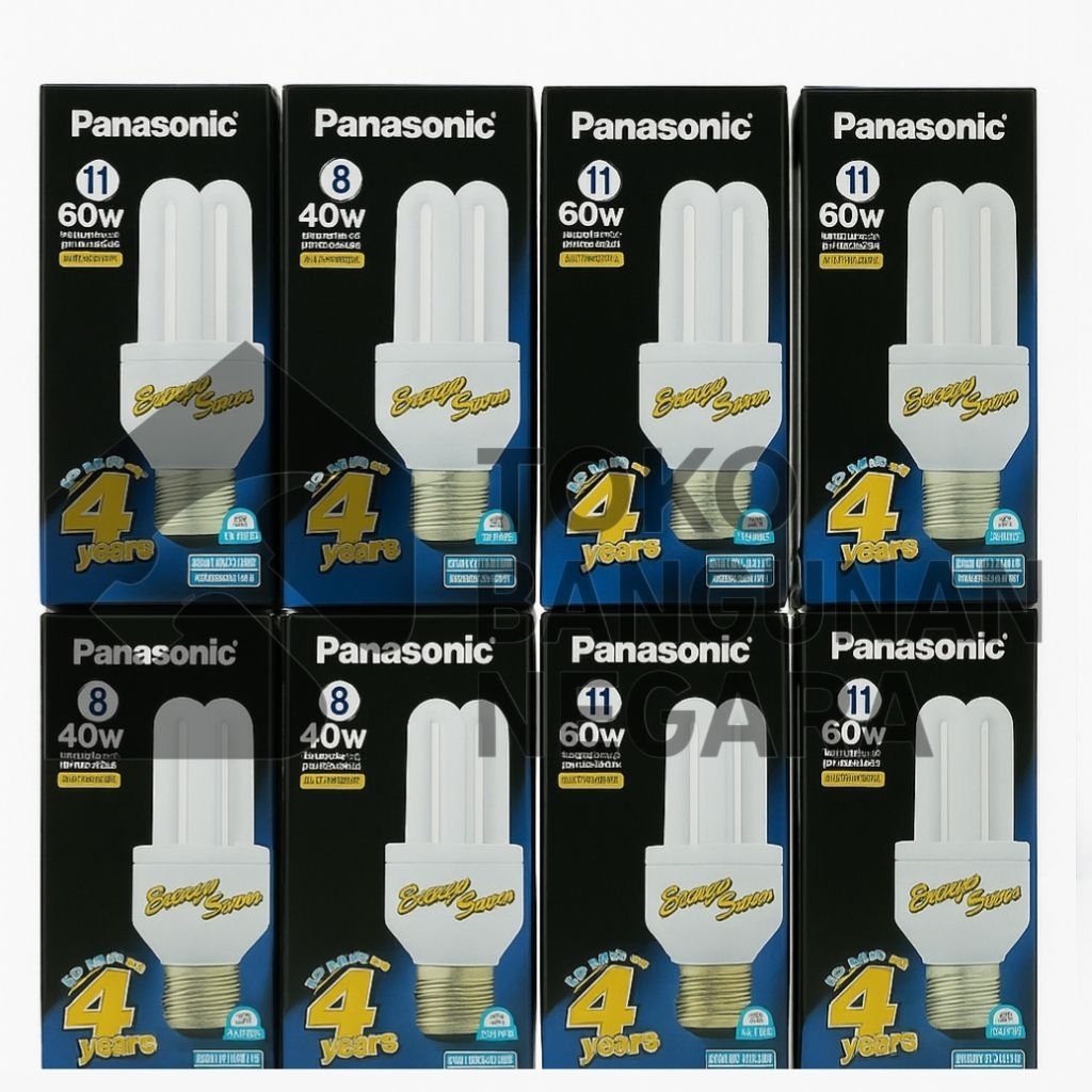 Lampu Led Panasonic Putih Terang Hemat Energi 8 WATT 11 WATT