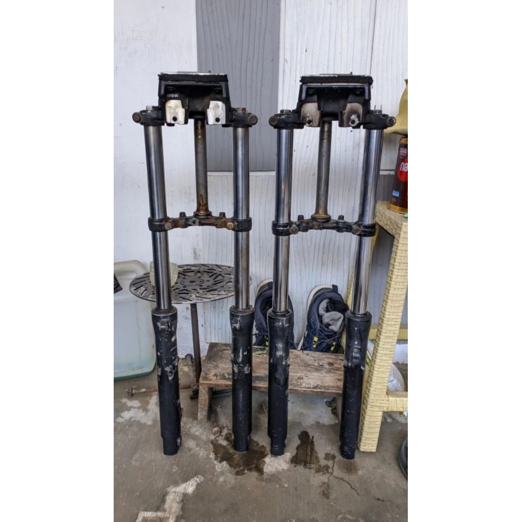 SKOK DEPAN MEGAPRO PRIMUS MP NEW SET SEGITIGA