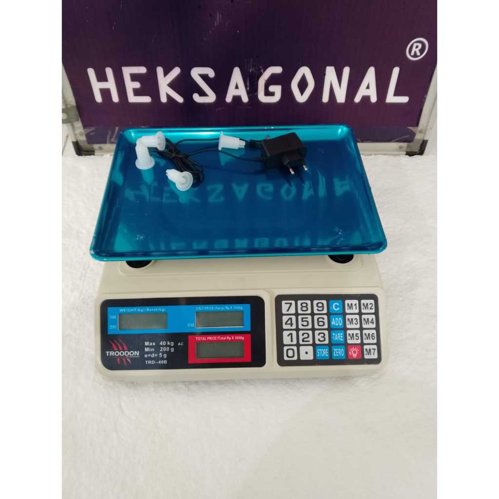 Timbangan buah digital 40kg besar barang sayur harga GW 6018 BPN