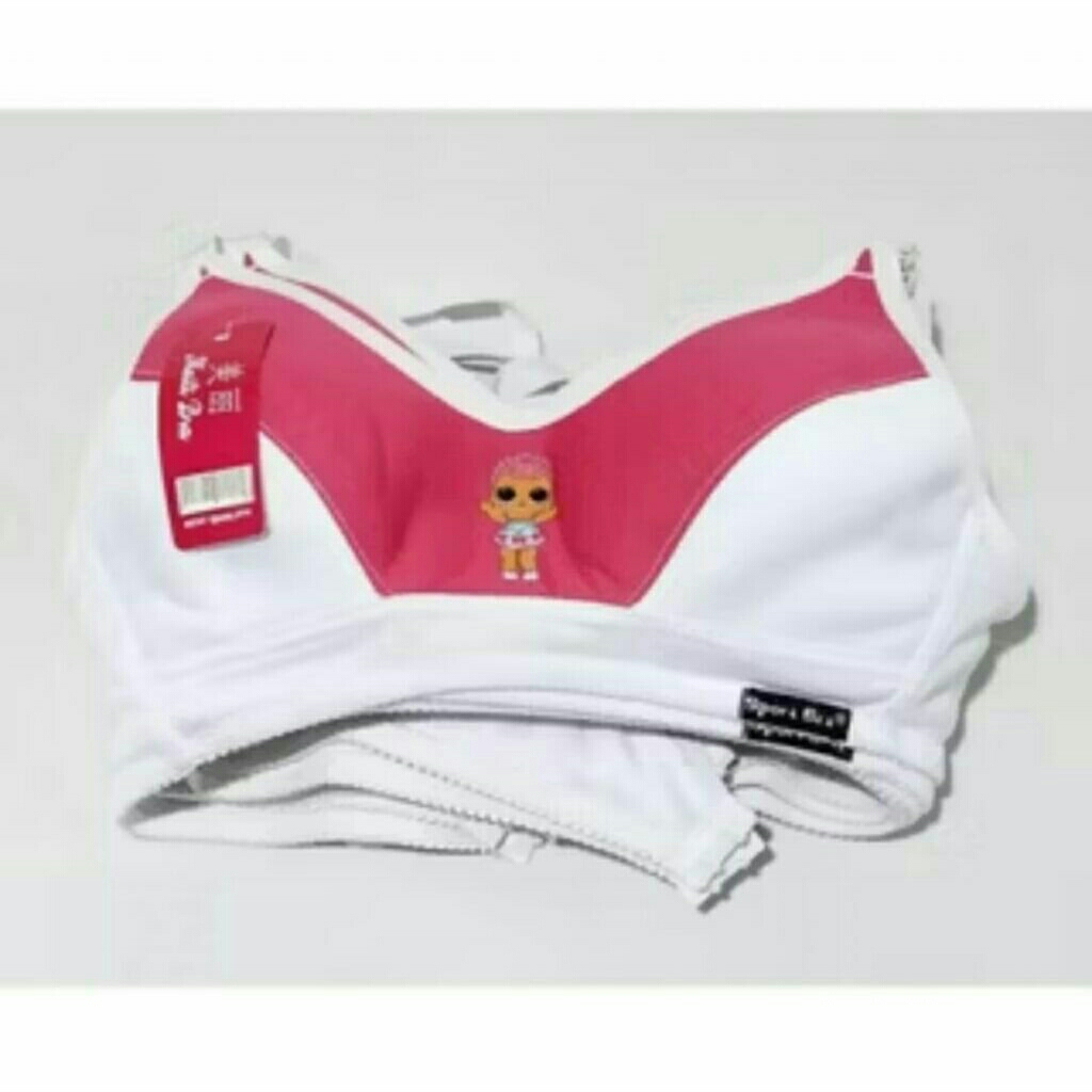 BRA / BH Remaja Cup putih tanpa kawat