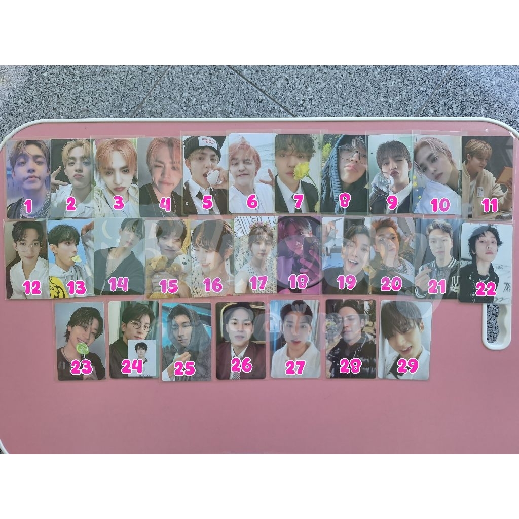 ( BACA DESC ) PHOTOCARD OFFICIAL SEVENTEEN SCOUPS JEONGHAN ATTACCA JOSHUA WONWOO HANDUK WONDUK PUNDU