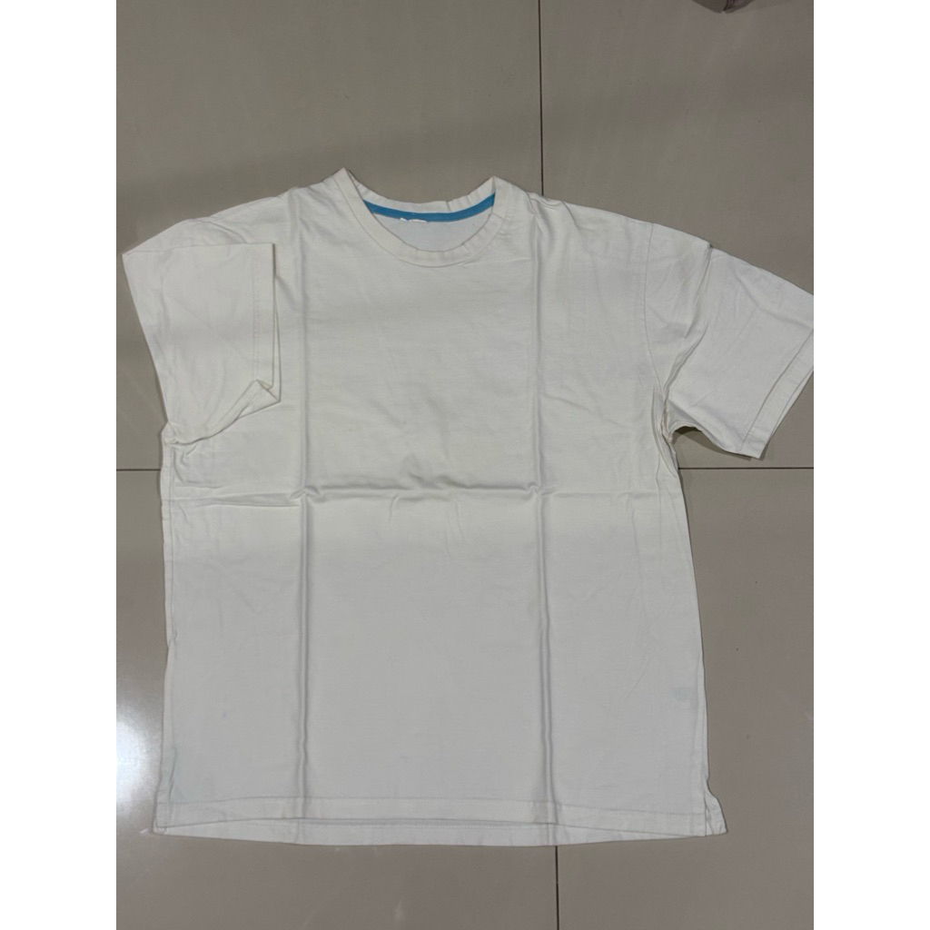 KAOS POLOS Baju Oblong Putih Oversized Fit