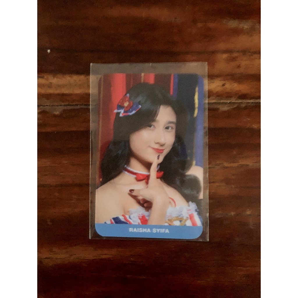 Official Photocard PC JKT48 Raisha 26th Single Personal Meet & Greet