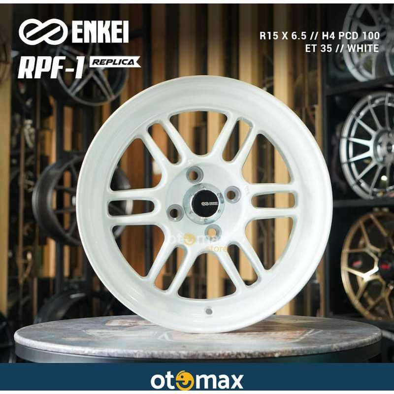Velg Mobil Enkei RPF1 Ring 15 Full White