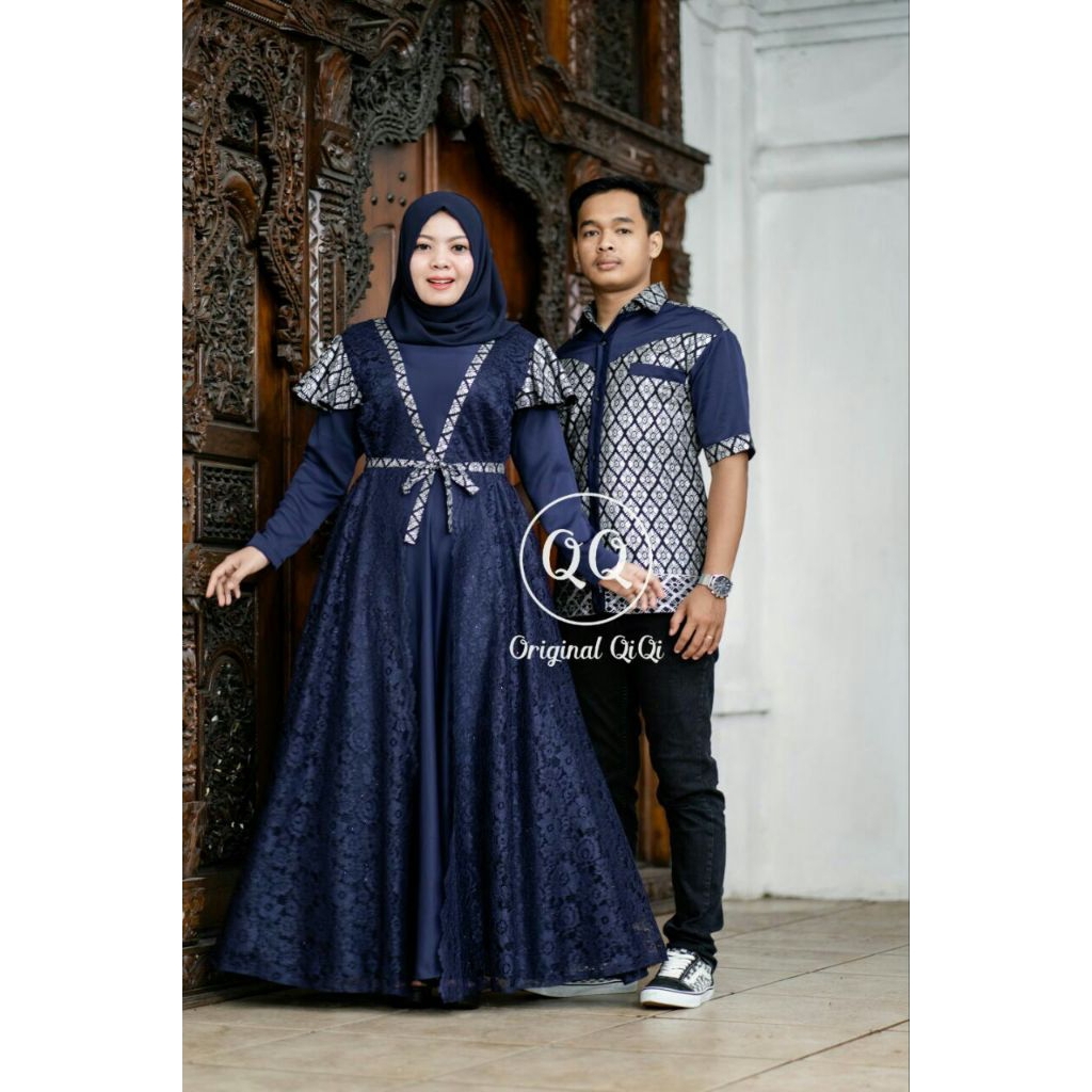 BAJU GAMIS COUPLE BATIK PEKALONGAN