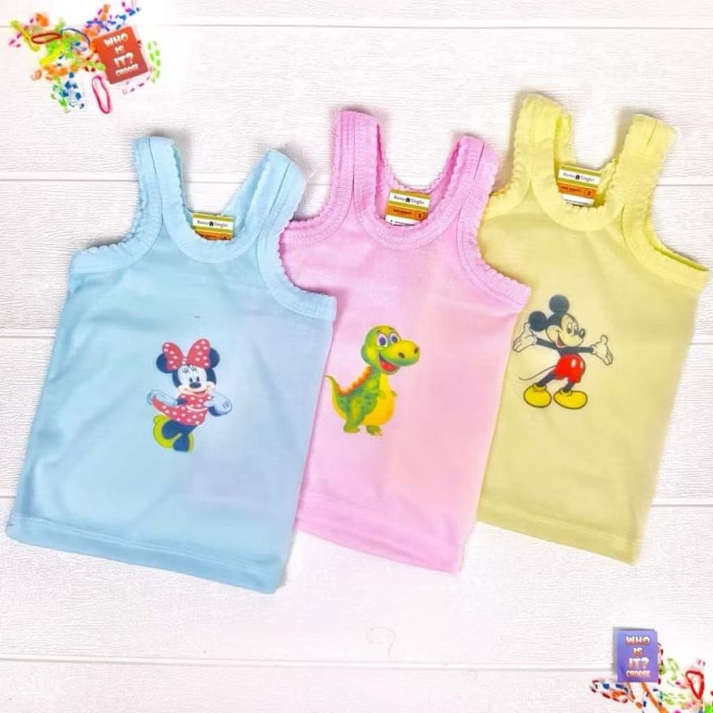 Singlet dalam anak karakter thom / kaos dalam anak laki-laki/perempuan