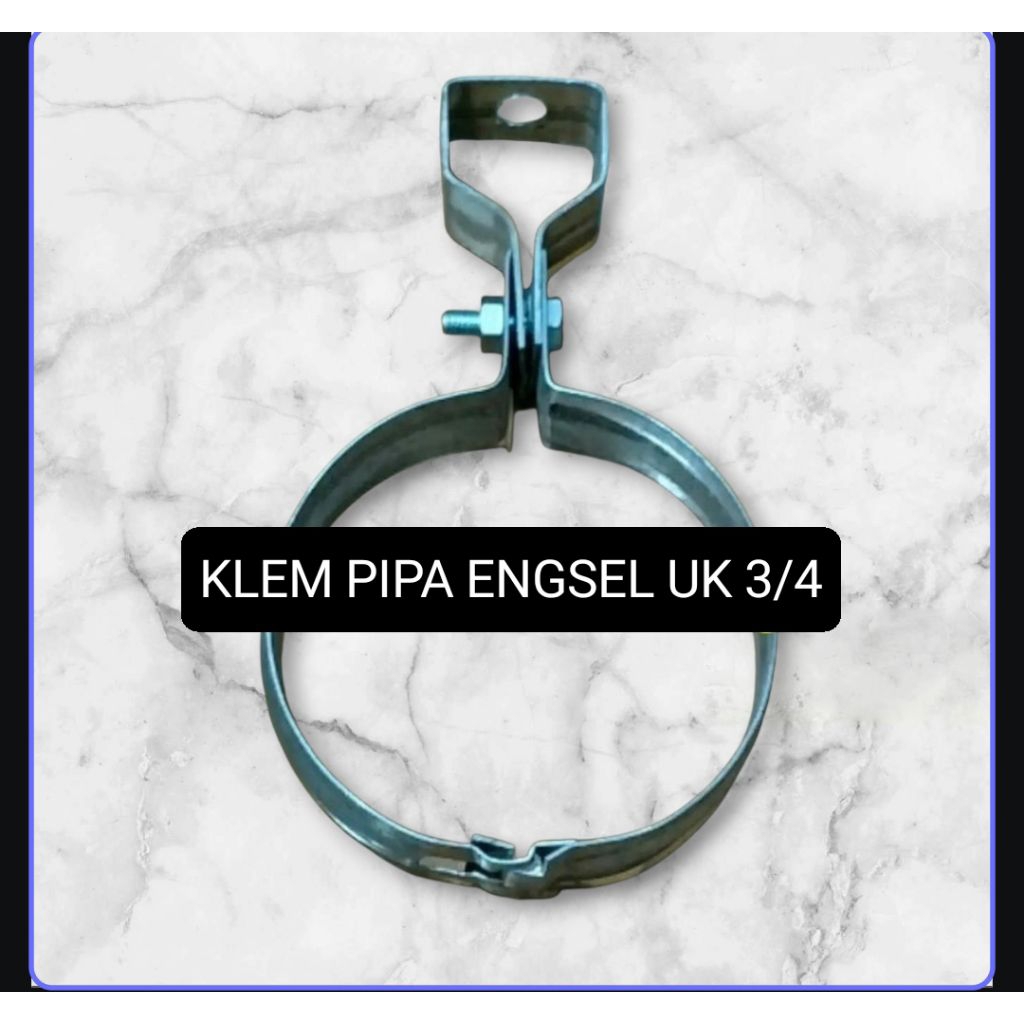 Klem pipa gantung 3/4", hanger klem pipa 3/4"