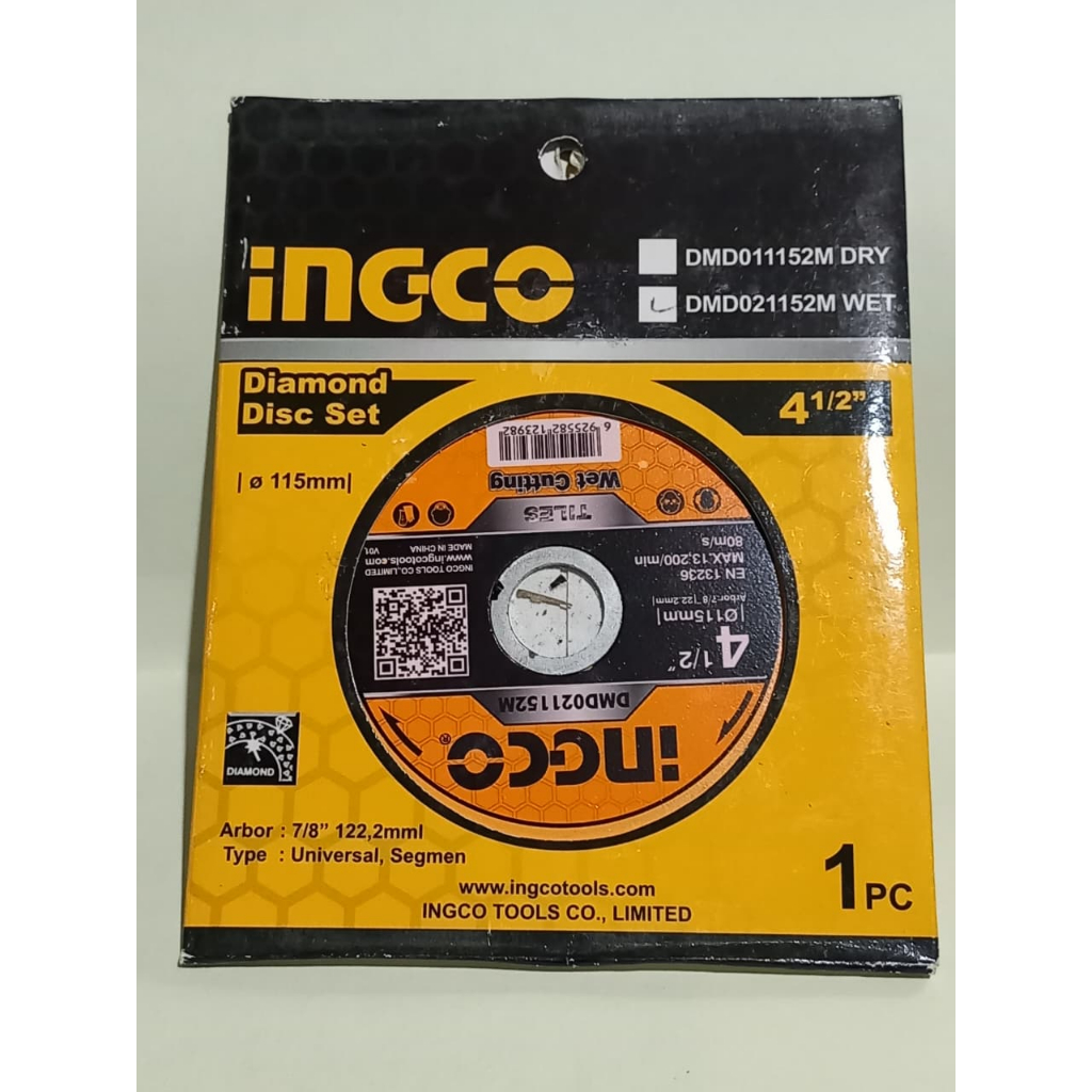 MATA GERINDA KERAMIK WHITE INGCO DMD021152M WET