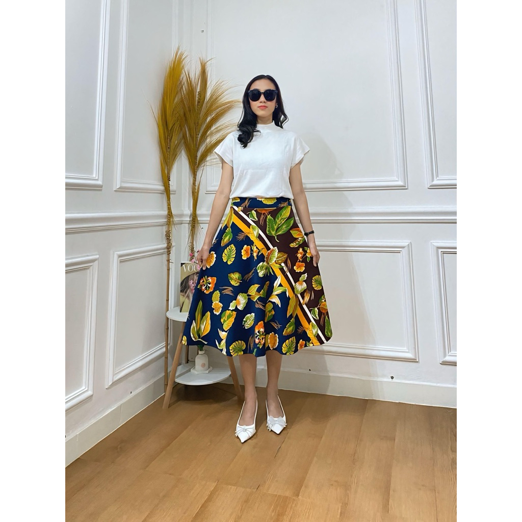 ROK PAYUNG MOTIF 7/8 - ROK PAYUNG SCUBA MOTIF