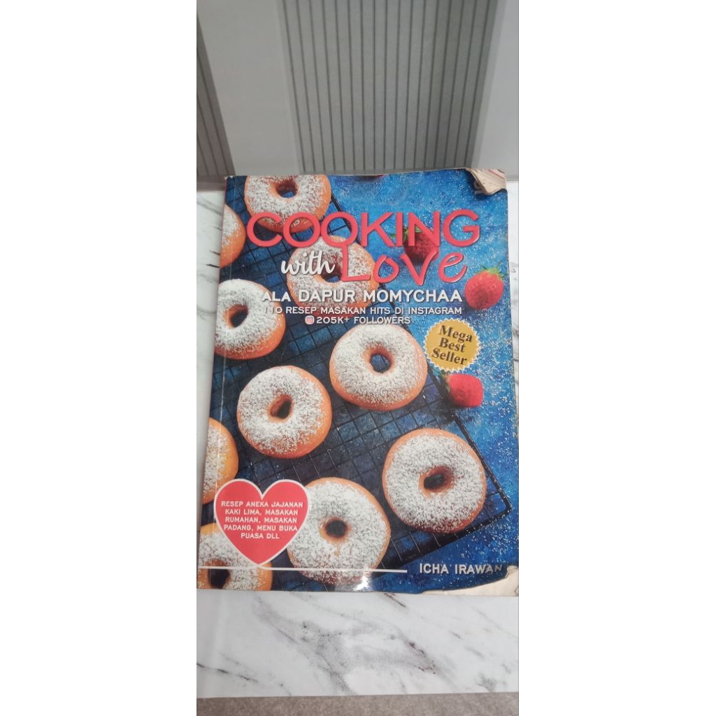 preloved buku ORI cooking with love ala dapur momychaa