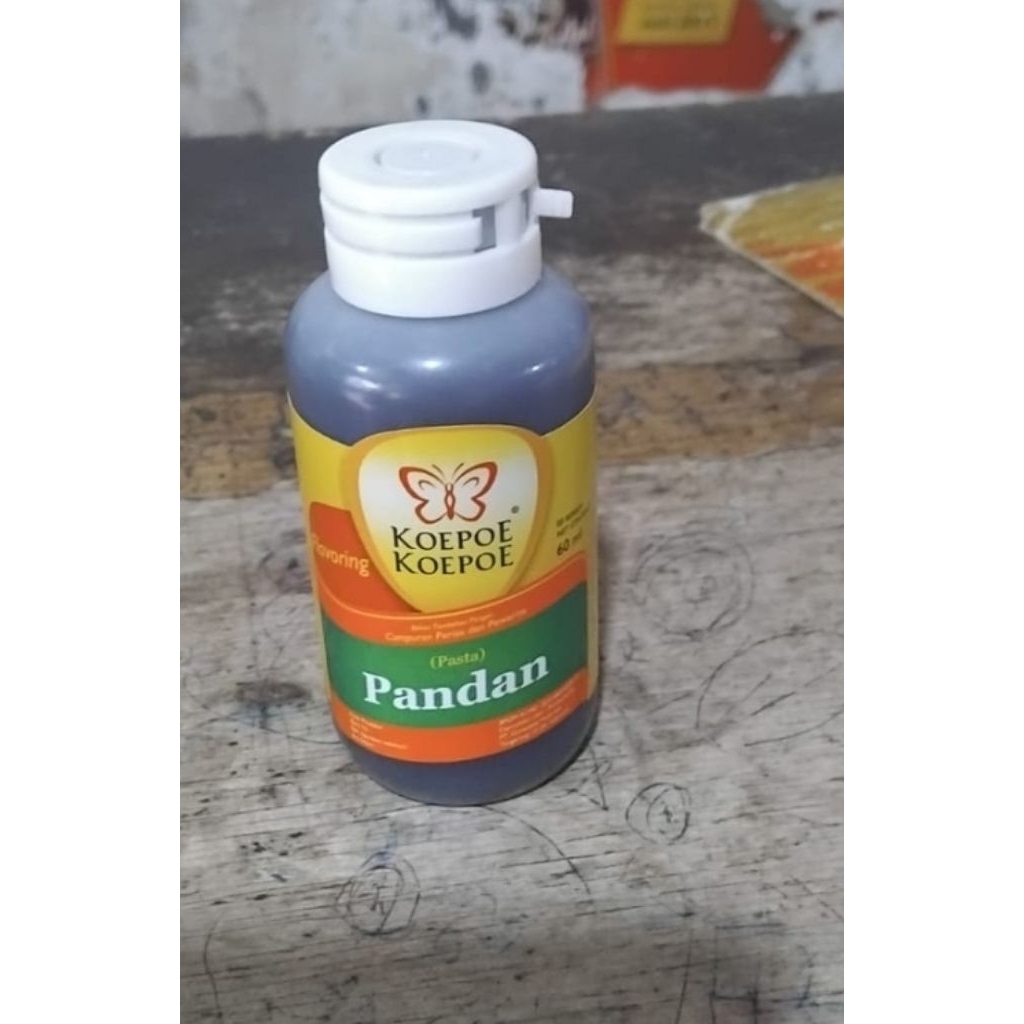 Koepoe koepoe pasta pandan, pasta serbaguna, pewarna pandan