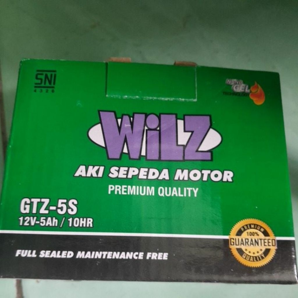 Aki Kering GTZ5S (12V5Ah)