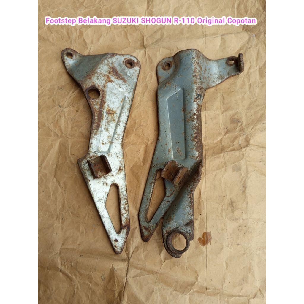 Footstep Belakang SHOGUN R 110 Second Original Copotan
