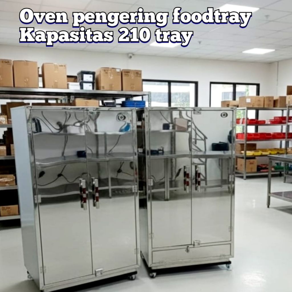 oven pengering/oven foodtray kapasitas 210 tray