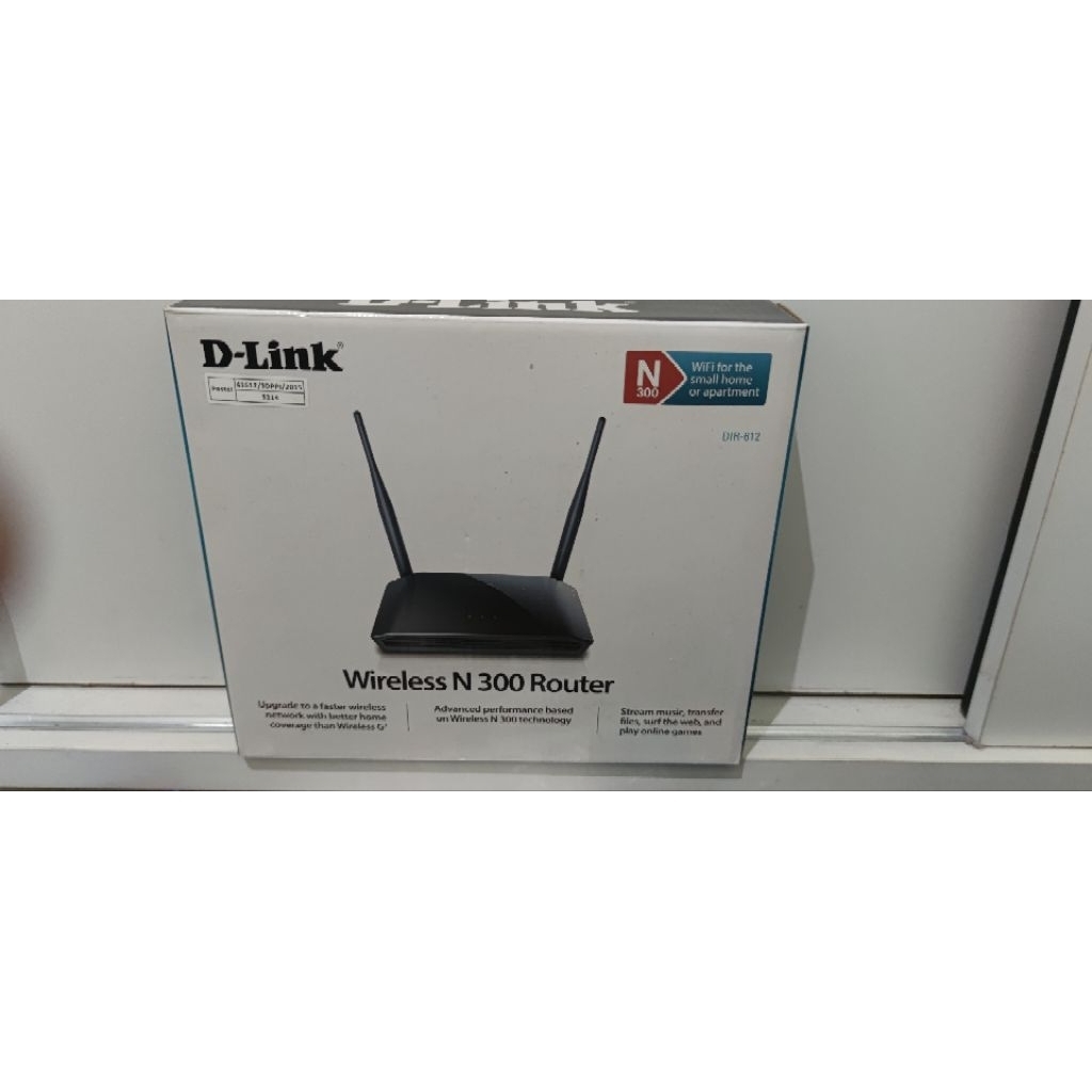 D Link wireless N 300 router v2 bekas