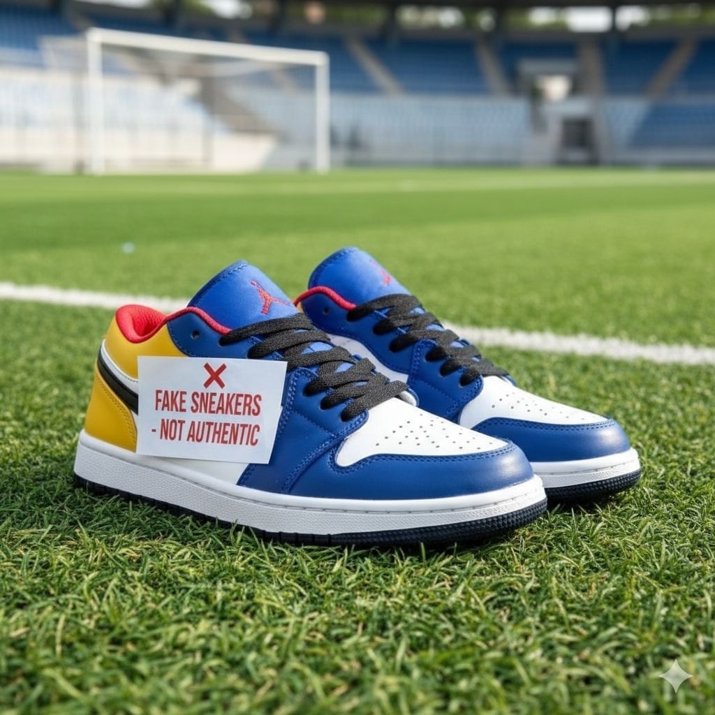 FKSNKRS AJ1 Low Blue Orange