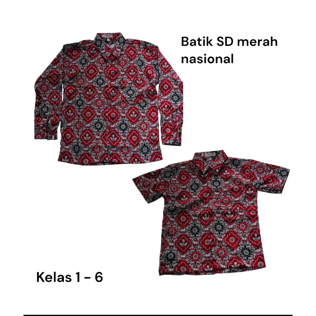 Batik SD Merah Nasional