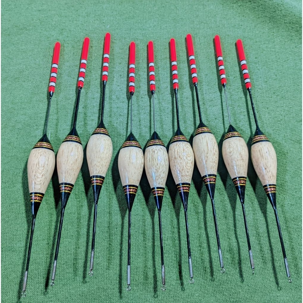 KAMBANGAN PREMIUM ANTI BADAI KAYU BALSA PANJANG 17CM SENSITIF