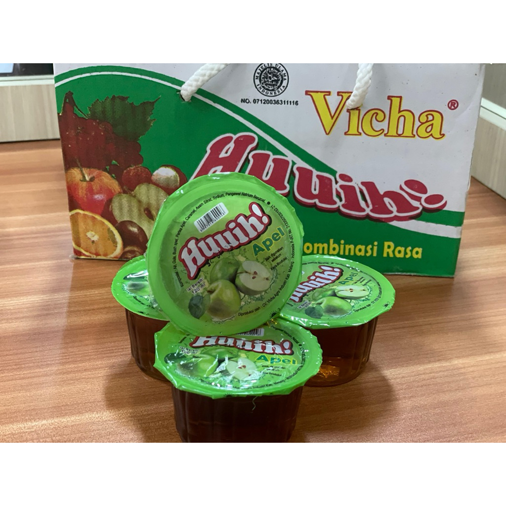 Sari Apel Vicha Huuih Oleh-oleh Khas Batu/Malang Isi 24