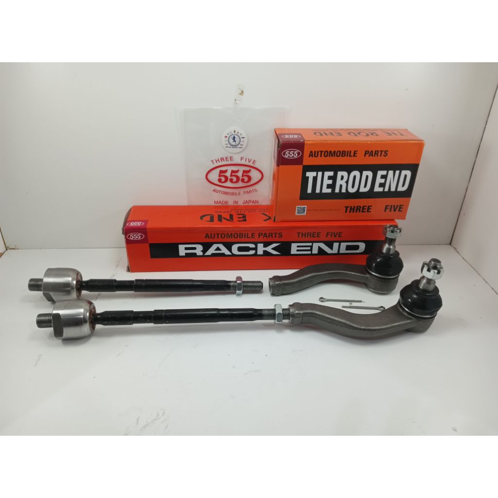 rack end long tie rod + tie rod end avanza veloz new xenia 2013-2019 merk 555 siap pnp