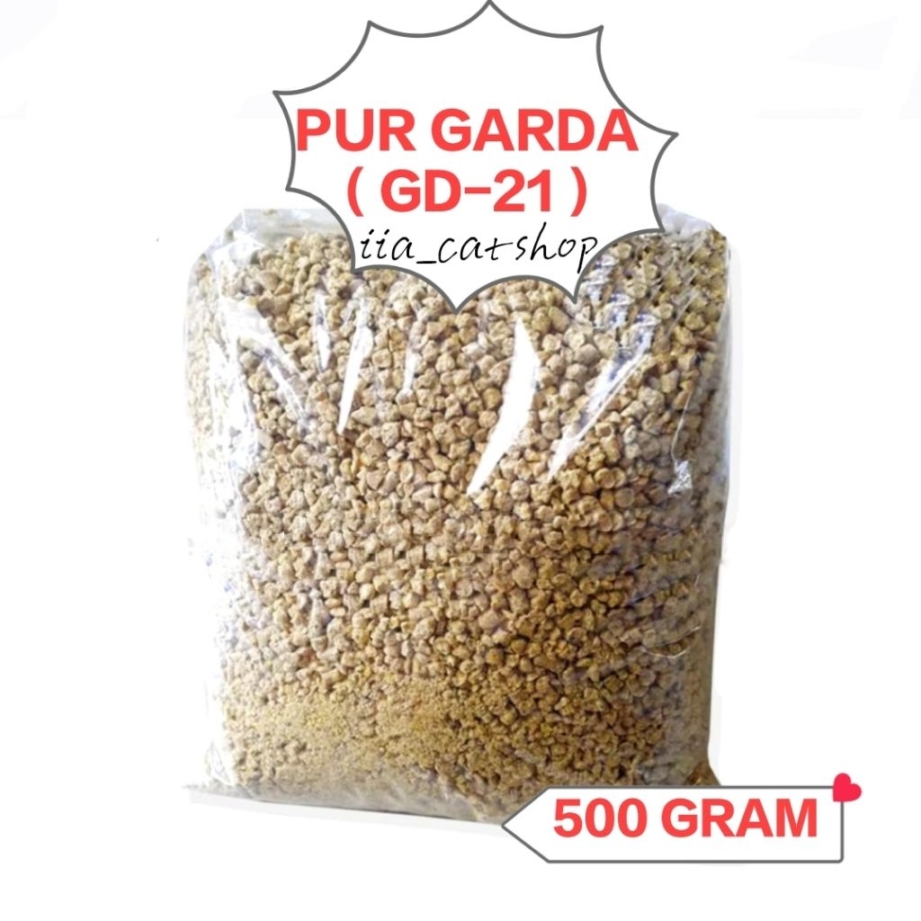 Pur Ayam Pedaging GARDA GD-21 SINTA Pakan Ayam Pedaging Butiran Komplit Repack Anakan Pitik 500 Gram