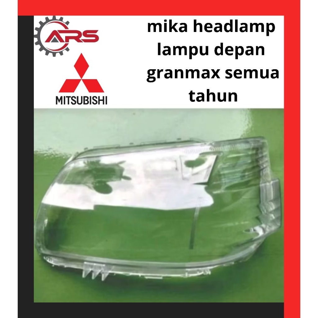 Mika Kaca Lampu Depan Gran Max Original  Head Lamp Grand Max Pickup Minibus BLINDVAN (mikanya saja l