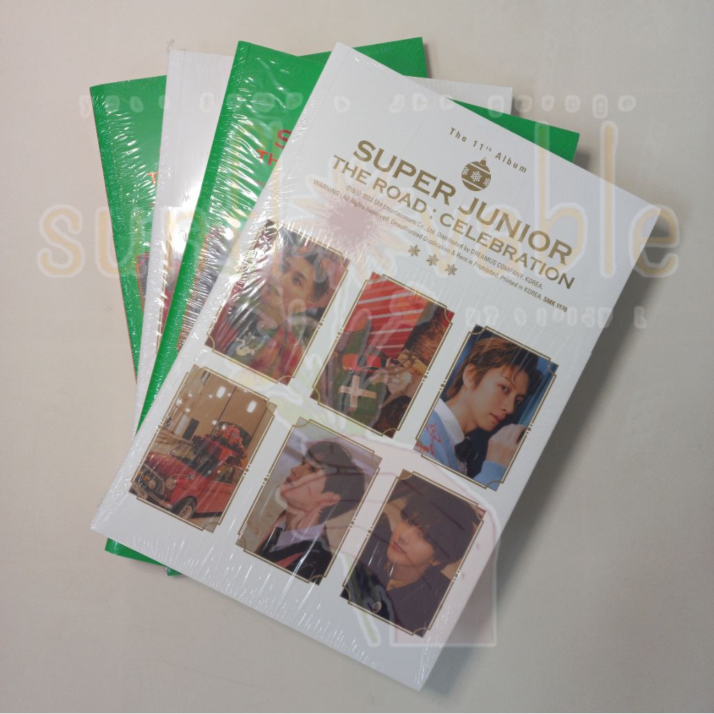 [SEALED] SUPER JUNIOR The 11th Albums - THE ROAD | CELEBRATION ver.