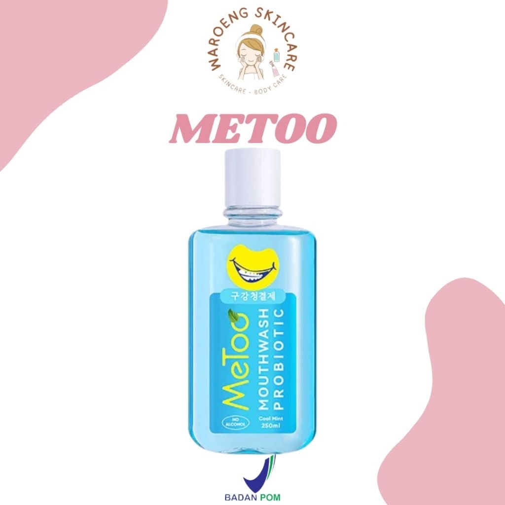 [FREE GIFT] METOO / METOO OBAT KUMUR / METOO MOUTHWASH / OBAT KUMUR METOO