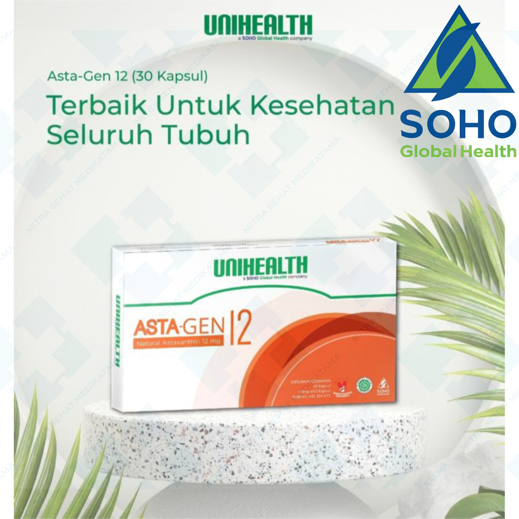 UNIHEALTH - Astagen Astaxanthin 12mg