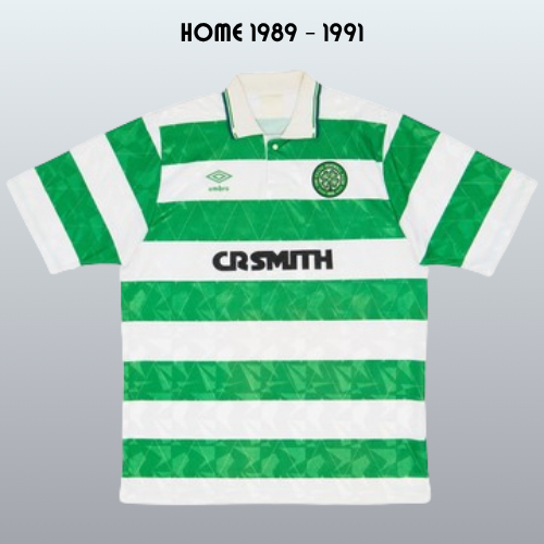 Jersey celtic home 1989 1991