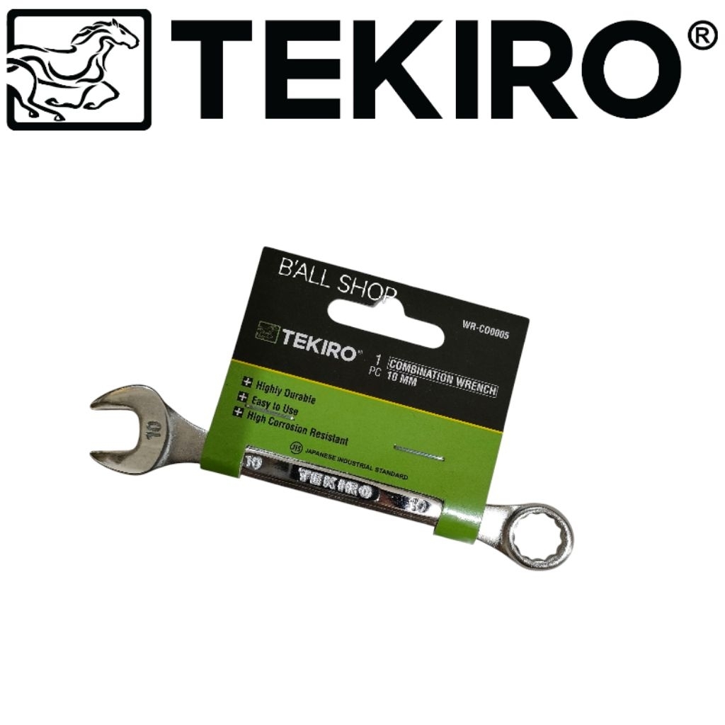 Kunci Ring Pas 10 mm Tekiro (Harga Satuan)