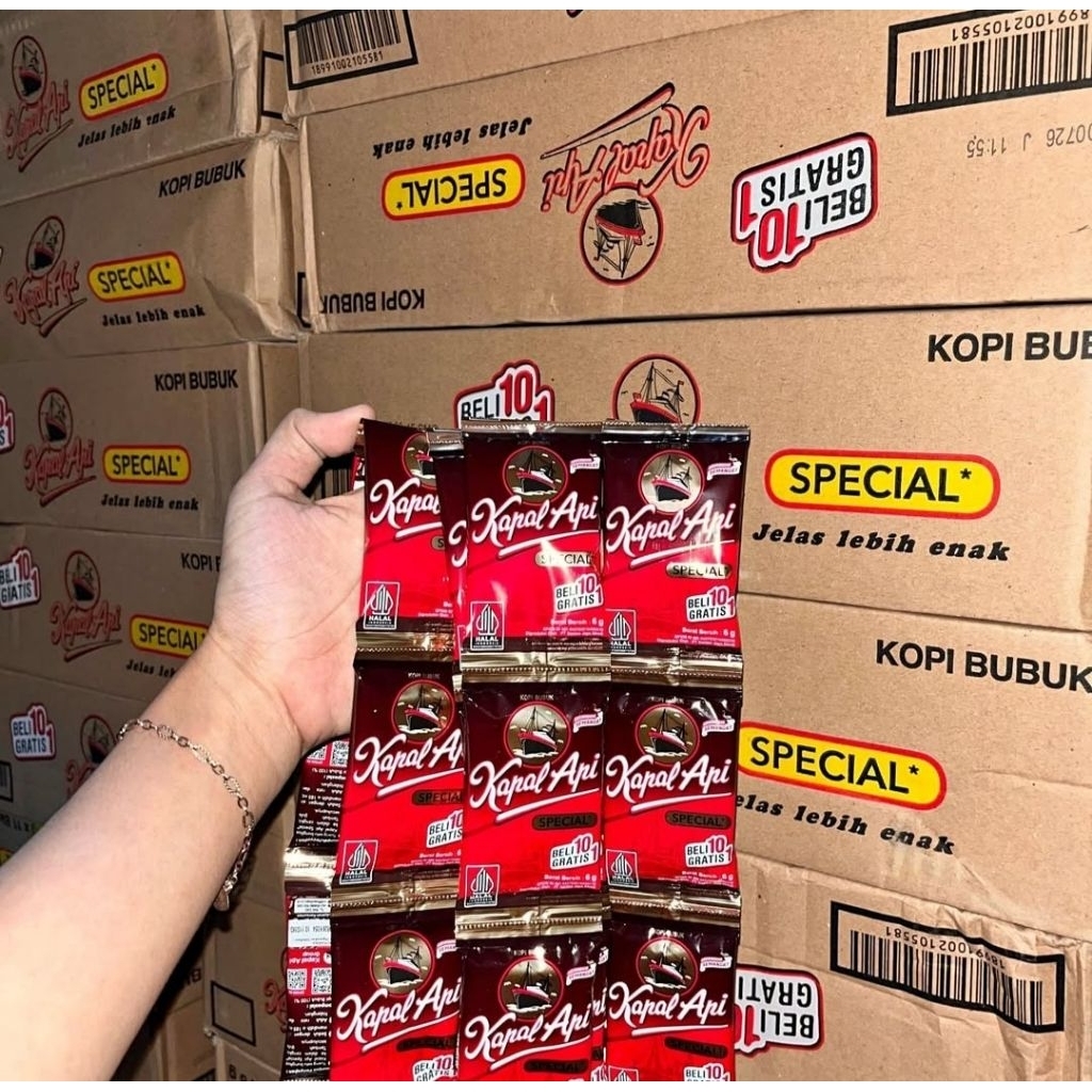 1 Dus kopi kapal api mini/kapal api special 6gram