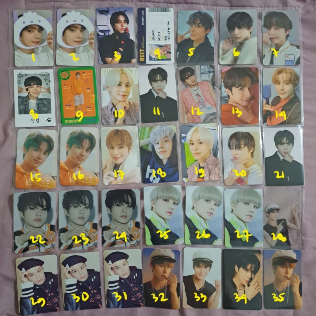 [READY STOCK] PC NCT JUNGWOO PHOTOCARD 127 DOJAEJUNG SANRIO NATION NCIT NIGHT DAY 2BADDIES 2 BADDIES