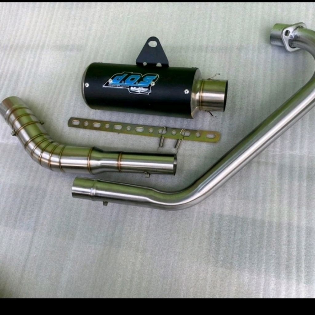 knalpot Racing DOS untuk motor Vixion satria Byson Verza CBR150 facelift CB150R new CB150R old cbrlo