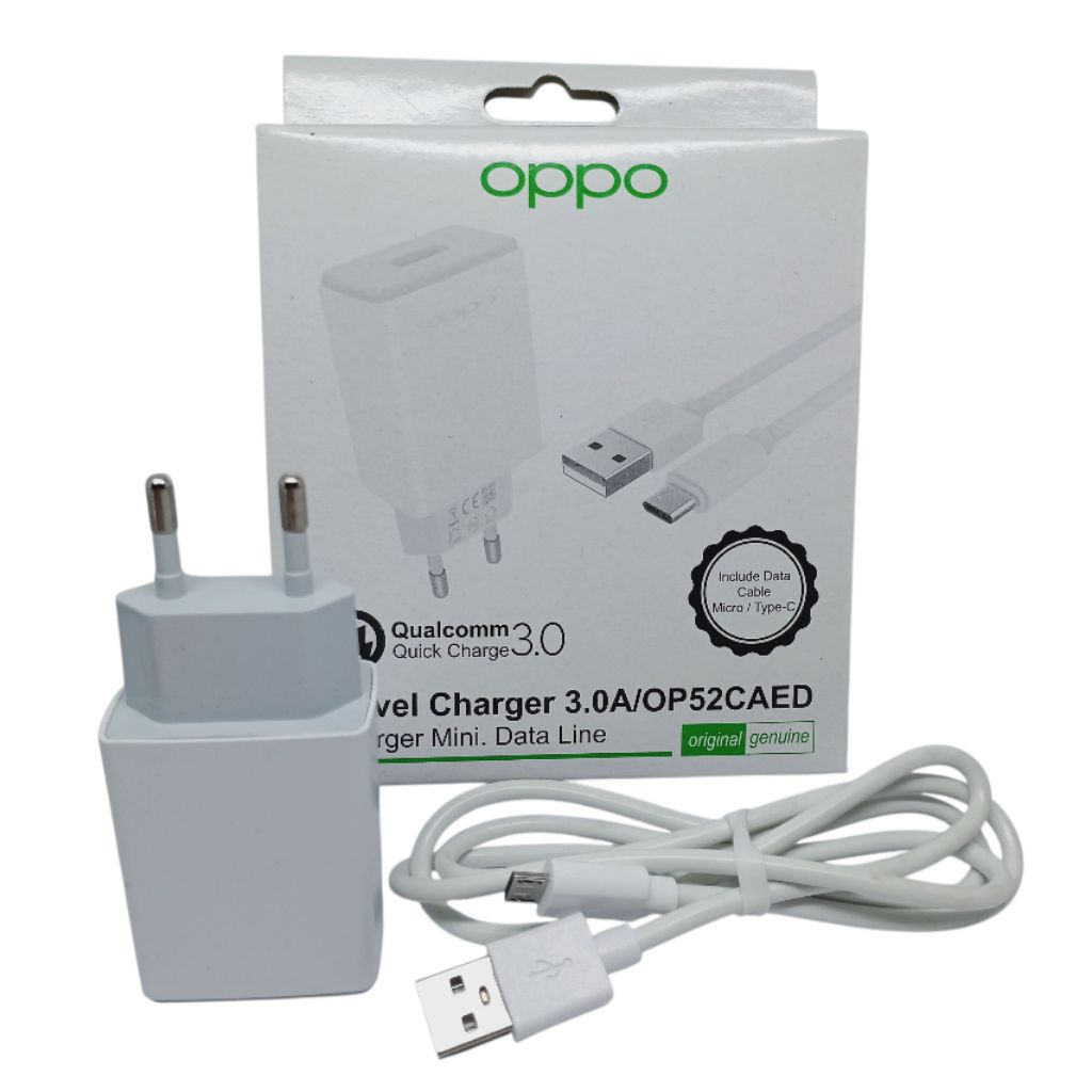 CHARGER CASAN OPPO F5 F3 F7 MICRO ORI