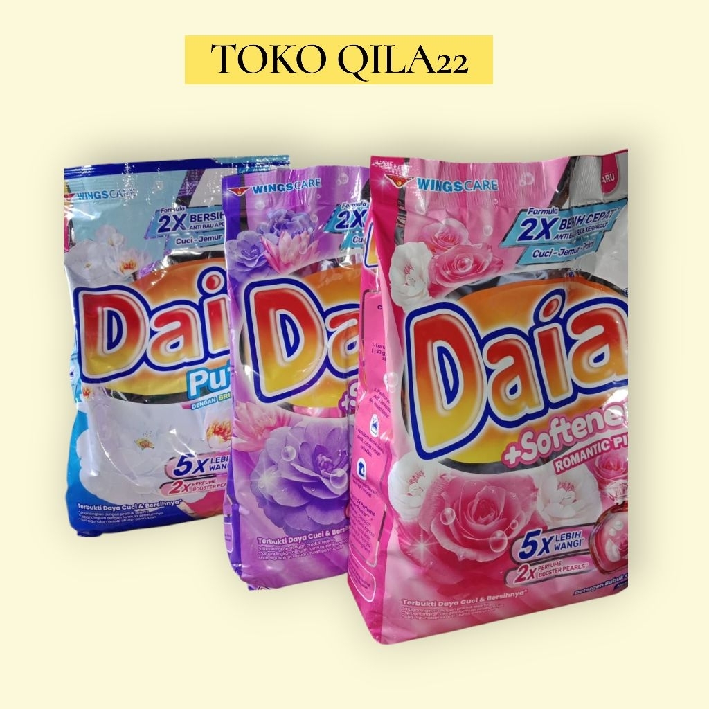 DAIA 1,5kg/DAIA DETERGEN BUBUK 1,5kg/DAIA DETERGEN