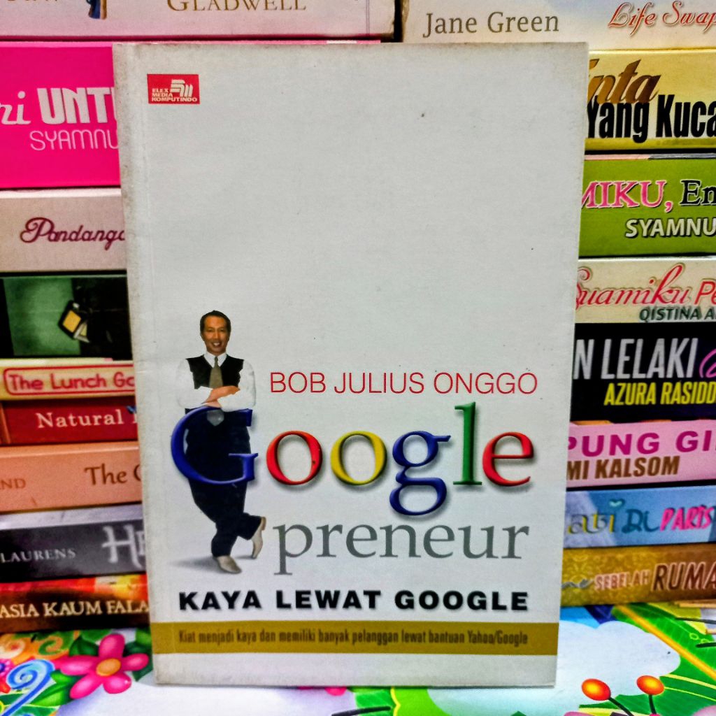BUKU GOOGLE PRENEUR KAYA LEWAT GOOGLE  (ORIGINAL)